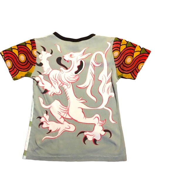 Vintage Custo Barcelona Dragon Tshirt Year of the Dragon - Picture 1 of 11